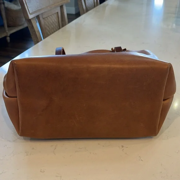 KMM & Co Cognac Tote - Picture 4 of 10